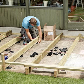 Trykimprægneret terrassebrædder 4 Trykimprægneret terrassebrædder 4